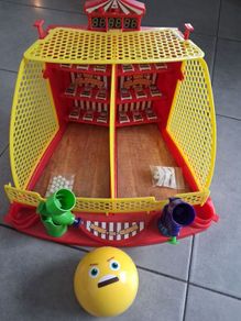 novelty magic 8 ball and arcade basketball