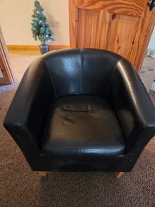 Black Leather Chair