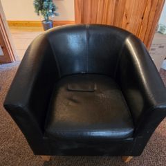 Black Leather Chair