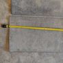 Set of x2 Grey Fluffy Floor Mats Image 2