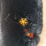 Savada Faux  Fur Black  Scarf/Long Collar.  S. One Size. B.N.W.T Image 2