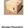 Wooden plyometric box 3 in 1 - 20" x 24" x 30" Image 2