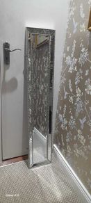Bevelled champagne tall wall Mirror