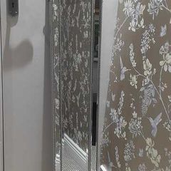 Bevelled champagne tall wall Mirror