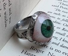 1 Custom Made I Only Have Eyes for You Handcrafted Eye Ring