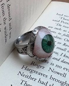 1 Custom Made I Only Have Eyes for You Handcrafted Eye Ring