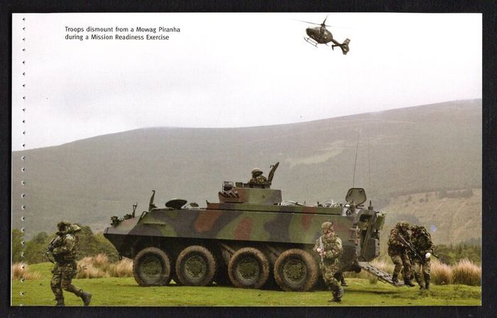2013 Ireland Irish Defence Forces Commemorative Stamp Booklet Mint Never Hinged (MNH)