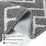 NEW SALE | Indoor Door Mats, 50 x 80 cm door mat non slip backing, Dirt Trapper Mat Absorbent Non-Slip Doormat for Entrance, Inside, Kitchen, Front Back Door, Pets and Garden Image 4