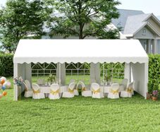 Heavy Duty Party Gzebo Party Marquee 6 x 4m Water Resistant