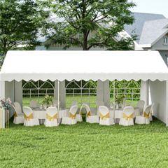 Heavy Duty Party Gzebo Party Marquee 6 x 4m Water Resistant