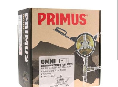 Primus Omnilite Ti multifuel expedition/camping stove