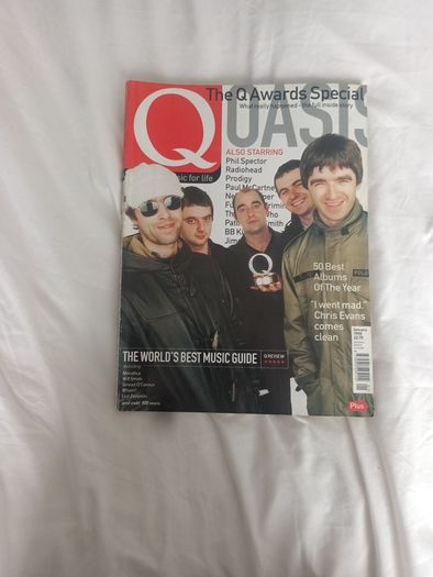 Q magazine - 6 issues incl. Oasis & REM front covers
