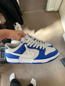 Nike dunk low blue