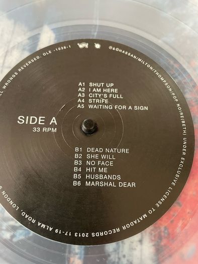 Savages (Jenny Beth) - Silence Yourself (Clear Limited Edition)