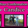 Personalised Confirmation Day Party Banner Poster Image 3