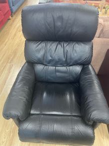 Black Leather Recliner