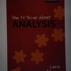 How to Think about ANALYSIS
