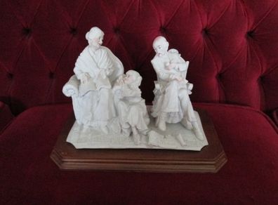 Vintage "The Grandparents " Ornament by "A.Belcovet"