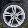 19" Vw Alloys with tyres Image 4