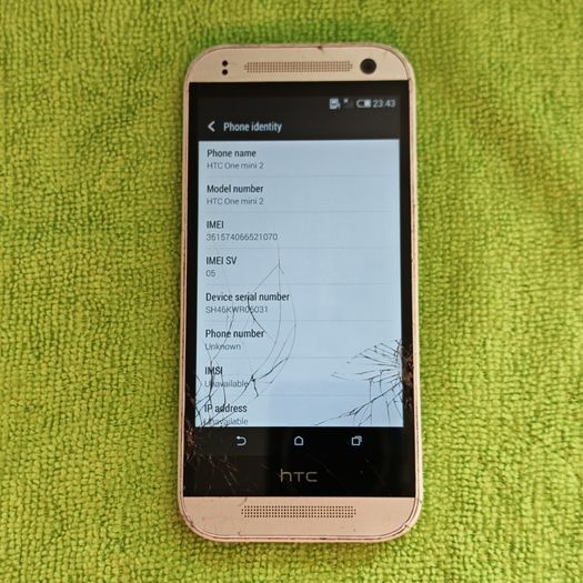 HTC One Mini 2 16GB Silver Vodafone Locked