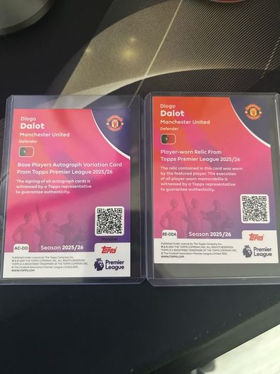 Diogo Dalot official memorabilia