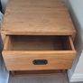Bedside Table Wood, Quick sale, collection Ringsend Image 2