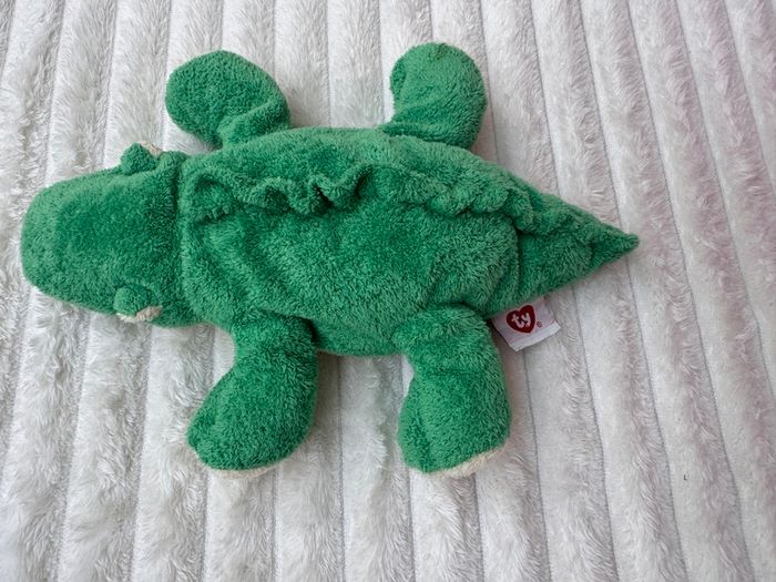 Ty Pluffies Chomps Alligator Crocodile 2005 Plush approx. 31 cm. Used Please see photos