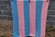 Hand made crochet blanket