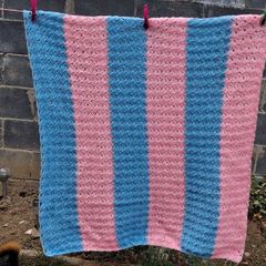 Hand made crochet blanket
