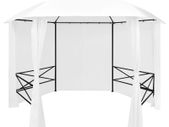 Garden Marquee with Curtains 360x312x265 cm White 180 g/m2