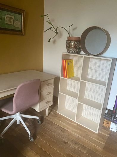Beautiful Midcentury white desk