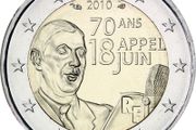 France 2 Euro Commemorative Coin 2010 - Appeal of June 18. Uncirculated.