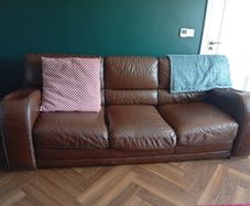 FREE leather couch and 2 armchairs