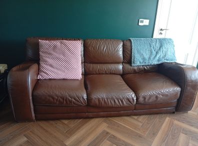 FREE leather couch and 2 armchairs