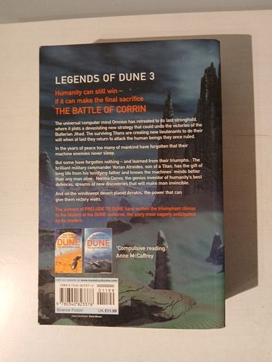Dune - The Battle of Corrin by Brian Herbert & Kevin J. Anderson