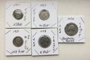 Coins - Assorted X5 ( Reduced)