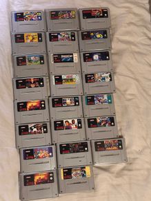 super nintendo console snes games bundle Mario