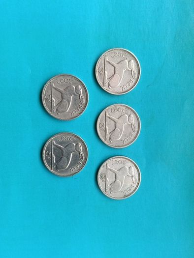 Irish 6 pence coins date run