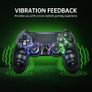Wireless Controller for PS4 with Touch Pad Hall joystick 9 Lights 3.5MM Audio Jack Wireless Controller for PS4 PS3 PS5 Pro Slim PC Image 3