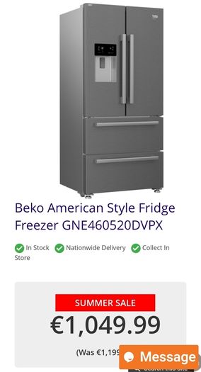 American fridge frezer
