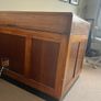 Mid-Century Hardwood Executive Desk Image 8