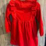 BNWT Girls Red Dress 7-8 Image 5