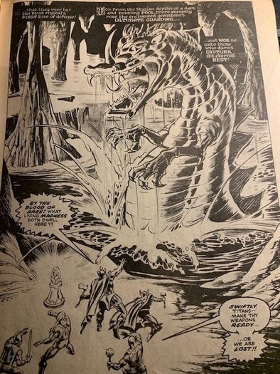Thor - Blockbuster Marvel Winter Special UK Weekly Comics Nov 1980