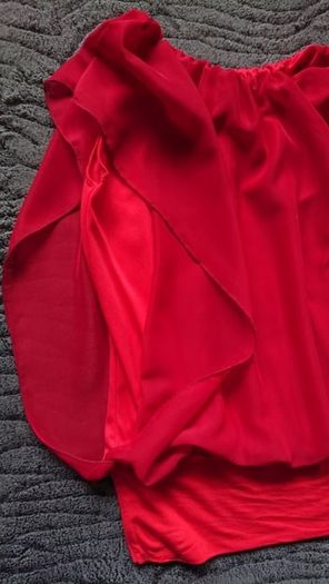Red Blouse   Size 8-10