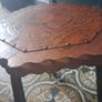 Unique carved vintage spanish table Image 6