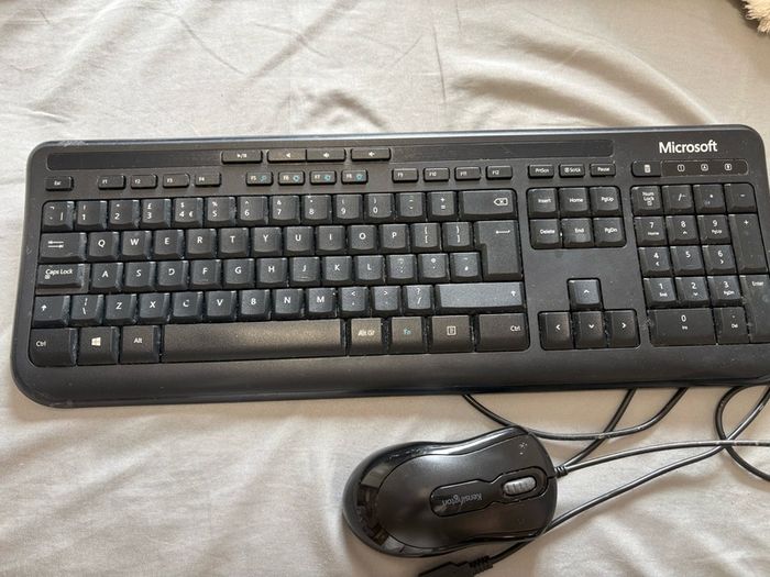 Keyboard and mouse