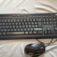 Keyboard and mouse