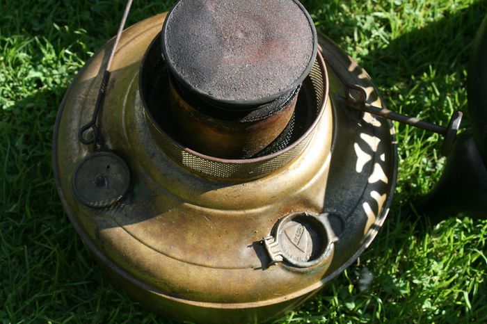 Vintage Valor 525r Paraffin Heater Bargeware Design (in working order)