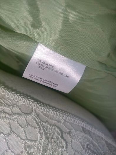 Vintage Basler Blazer Pale Green Spring Summer size small to medium Postage included