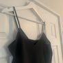 Black V Neck Crop Top Image 5